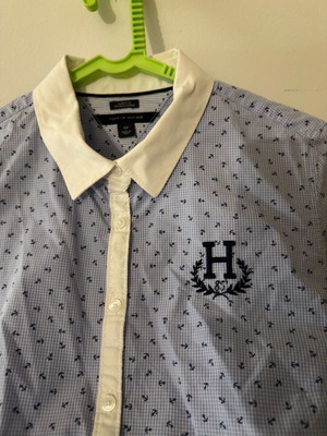 Tommy Hilfiger shirt turquoise like new
