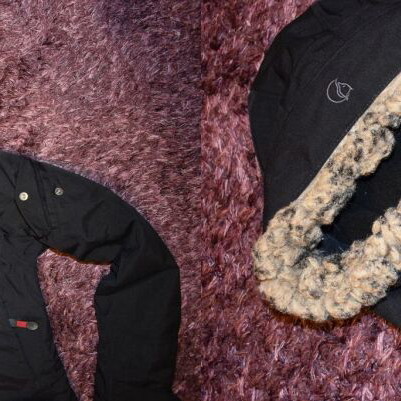 Fjallraven NUUK parka woman size S like new, black and blue