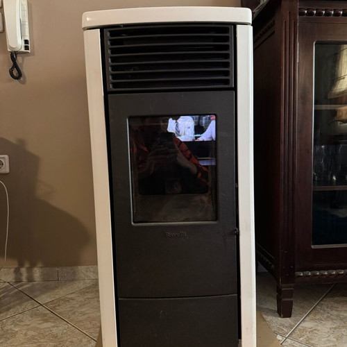 Ravelli HR 70 Pellet Boiler Stove used 10kW
