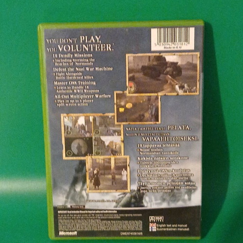 Medal of Honor Frontline Xbox Original very good condition