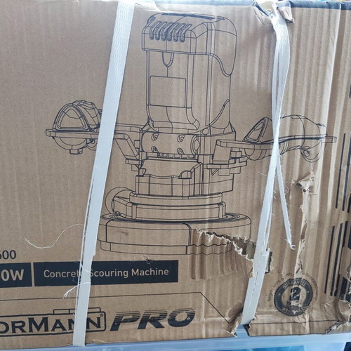 Bormann Concrete Scouring Machine new in box