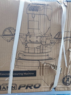 Bormann Concrete Scouring Machine new in box
