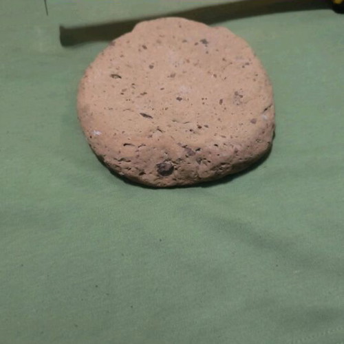 Decorative flat stone new, ready for painting 1 piece