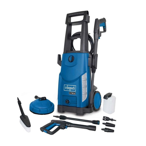 Scheppach HCE2600 High-Pressure Washer 2400W 180 bar 5m Hose new