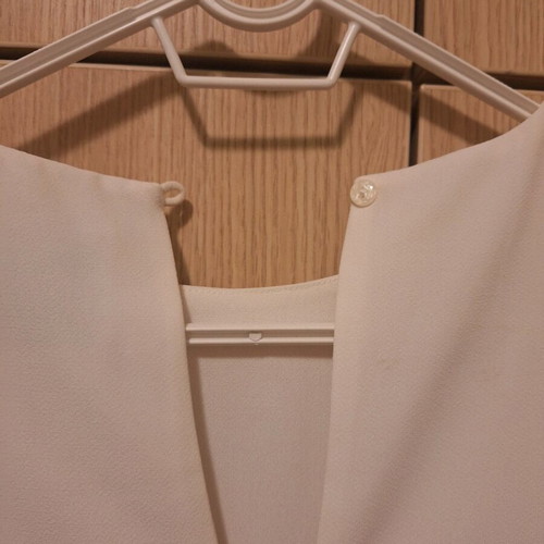 Dahlia white blouse with lace detail like new
