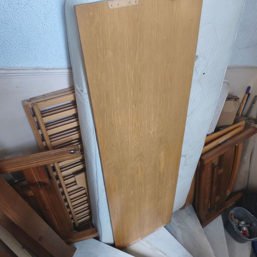 Sofa with mattress like bed used, quality wood