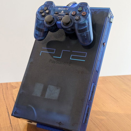 3D Printed Console and Controller Stand for Playstation 2 Fat Vertical, new