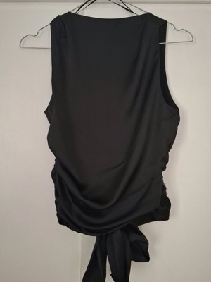 Zara off-shoulder top new, size S, black