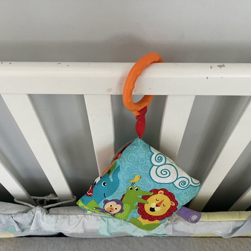 Baby cot 1.35x0.7 m with mattress used