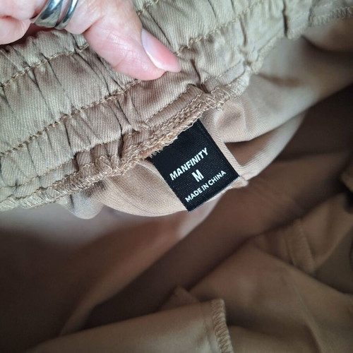 Men's beige pants, size M