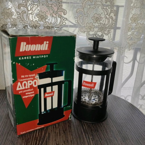 Buondi filter coffee maker like new, individual for two cups