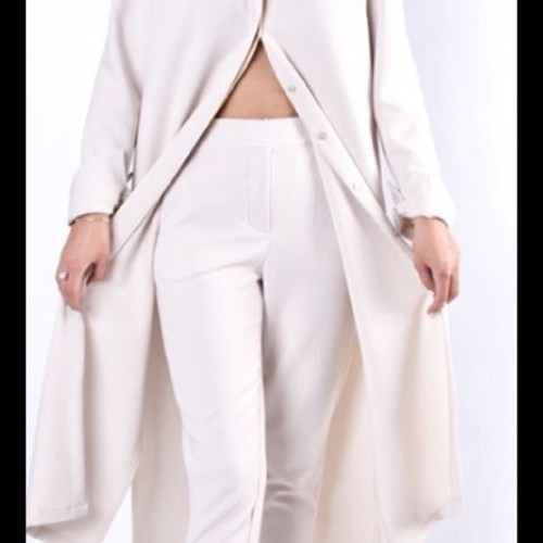 Lotus Eaters jacket dress new, oversized, off white, size S
