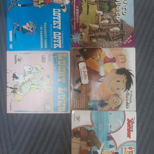 DVD various like new, dubbed pack