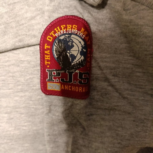 Parajumpers t-shirt like new, gray, size large