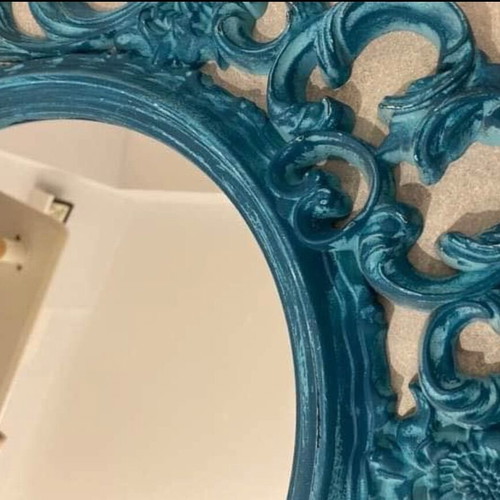 Ikea mirror vintage style modified like new