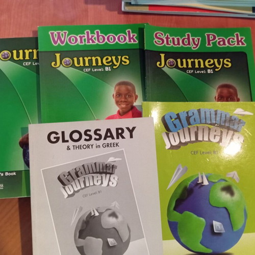 Journeys B1 like new English teaching book set