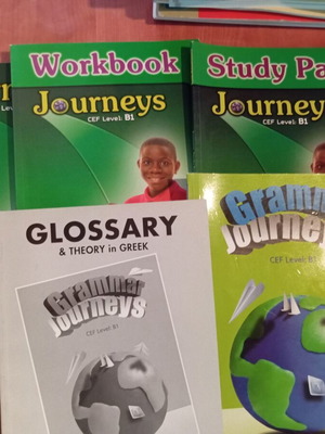 Journeys B1 like new English teaching book set