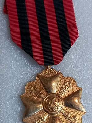 Belgium military medal like new, first class