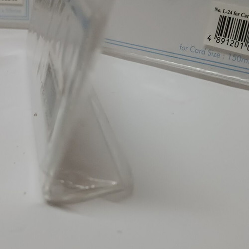 Plexiglass Stands new, pack of 26, 15x5.7x2.5 cm