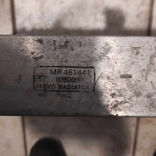 Intercooler for Mitsubishi Evo 4/5/6 used, code MR481441