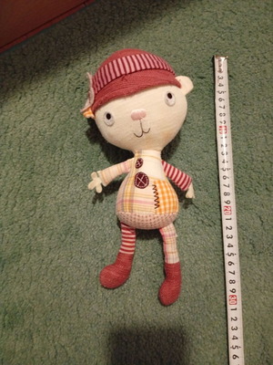 Mamas and Papas fabric doll used
