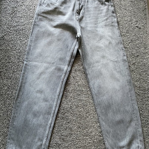 Pull & Bear men's baggy jeans size 38 like new, grey