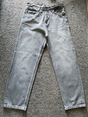 Pull & Bear men's baggy jeans size 38 like new, grey