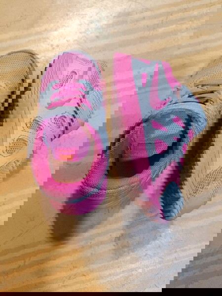 Nike Νο 25 παιδικά κορίτσι ροζ γκρι αθλητικά μεταχειρισμένα