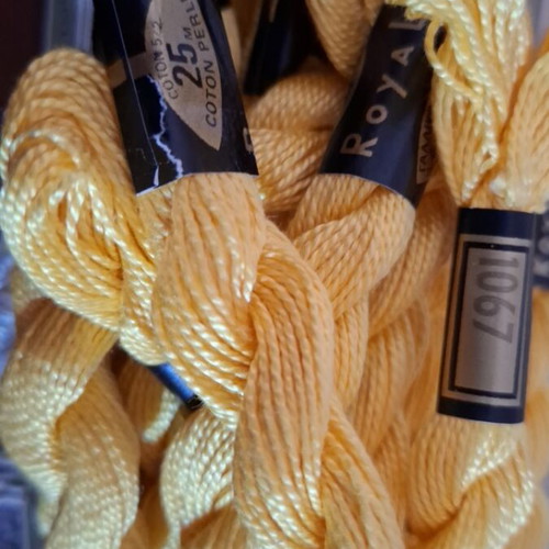 Royal Cotton Perle Embroidery Threads new