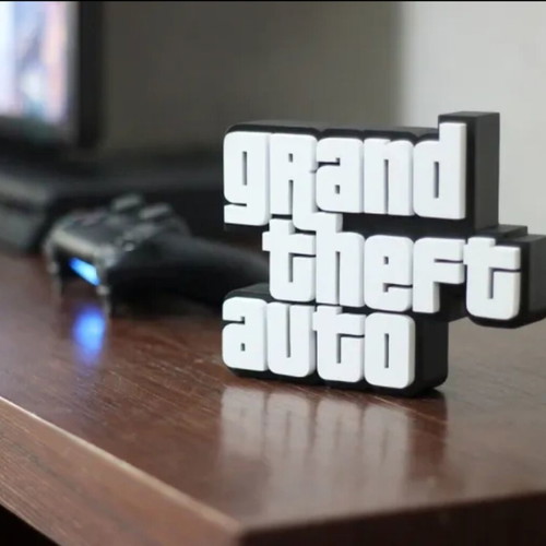 Grand Theft Auto Logo desk decor new