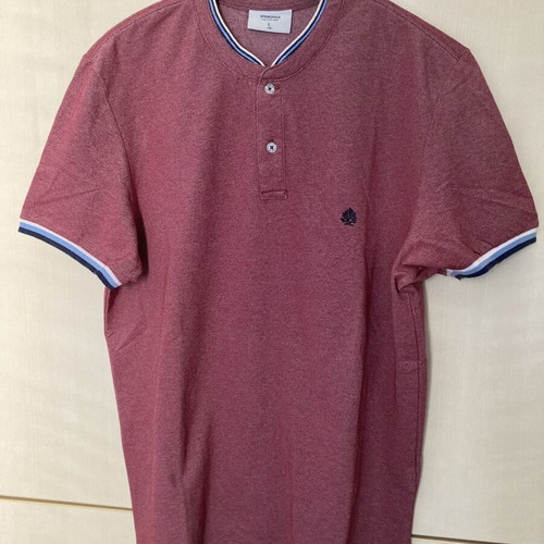 Springfield short sleeve shirt large red like new