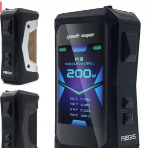 Geekvape Aegis X Mod 200 Watt used, Stealth Black