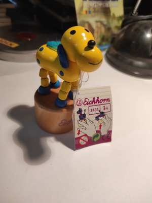 Eichhorn ξύλινο παιχνίδι σκυλάκι σε εξαιρετική κατάσταση