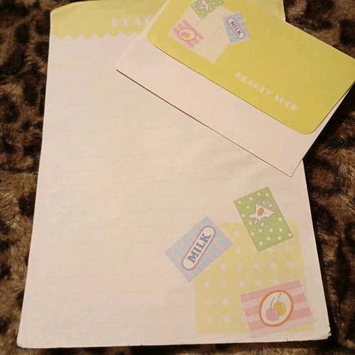 Correspondence used with folder and set sheet