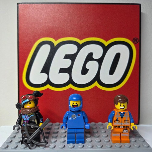 Lego 3 minifigures from Movie 2, year 2019 new