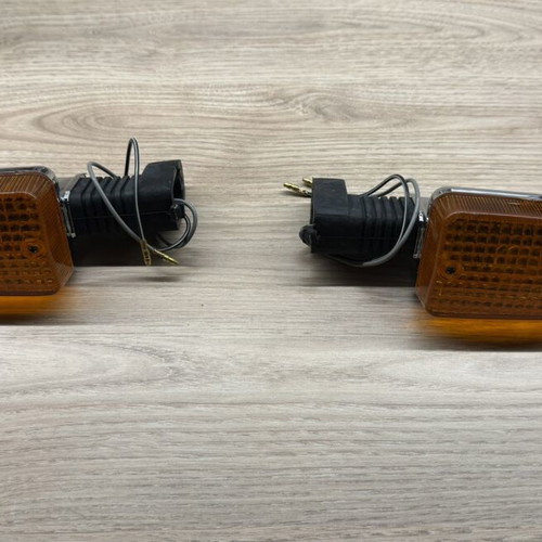Rear turn signals GLX with black base for Honda GLX 50cc and 90cc new