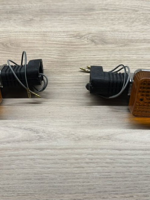 Rear turn signals GLX with black base for Honda GLX 50cc and 90cc new