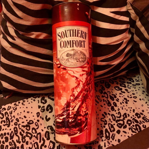 Southern Comfort 1L 35% vol used with original metal box