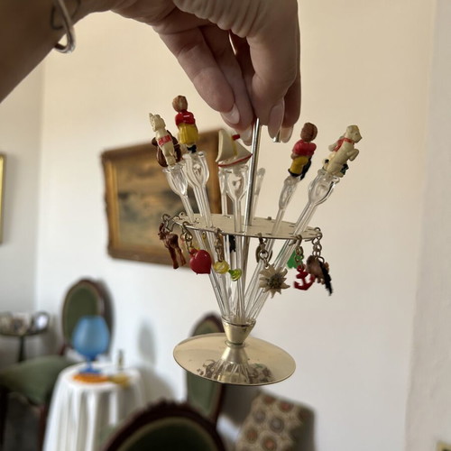 Vintage sticks used, unique decorative item