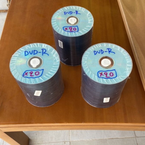 Single layer DVD-R discs 3x100 pack 4.7GB