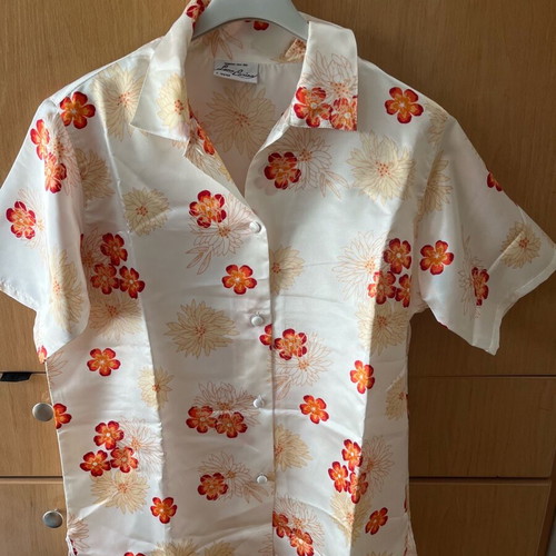 Luna Carina shirt and shorts set XL-XXL unused, white beige