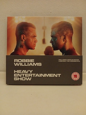 Robbie Williams Heavy Entertainment Show CD/DVD used, deluxe edition