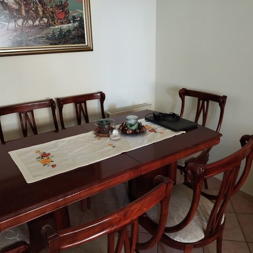 Vintage dining table and coffee table used