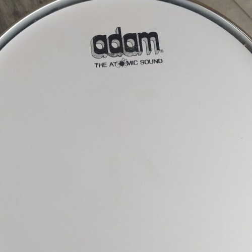 Adams snare drum used 14.5'' x 6.3'' with Granite stand