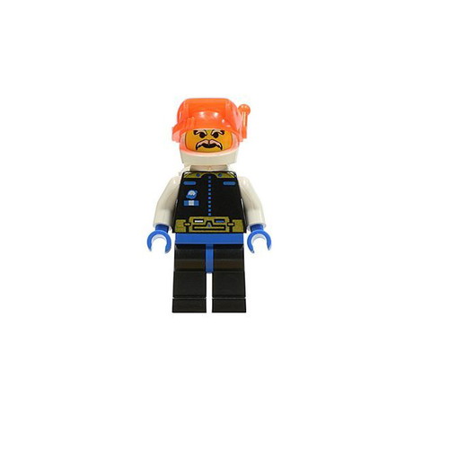 Lego vintage minifigure Ice Planet Chief used sp019