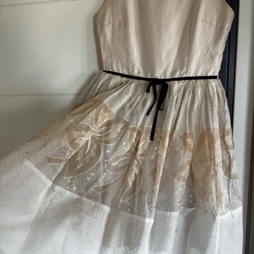 Red Valentino dress used, beige, size XL