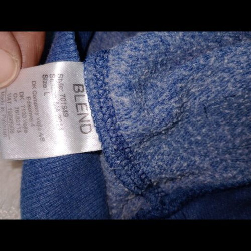 Blend blouse with hood and drawstring like new, size M