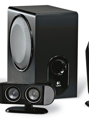 Logitech X-530 σύστημα ηχείων 5,1 μεταχειρισμένο για υπολογιστή και τηλεόραση