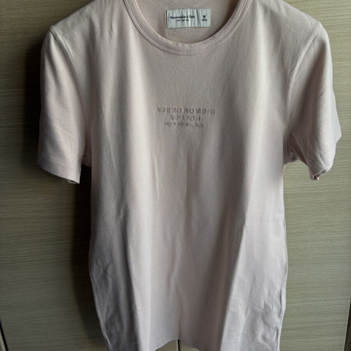 Abercrombie & Fitch Soft A&F μπλούζα ροζ, μέγεθος M, σαν καινούργιο