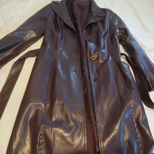 Zara coat synthetic used, size M, purple